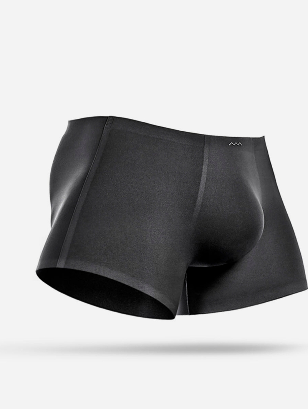 NWT Men's Seamless Black Boxer Briefs - Performance Fit